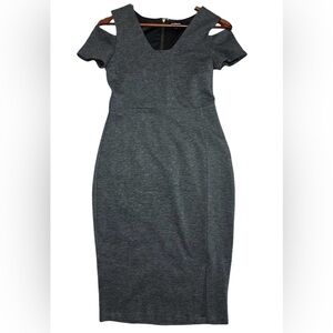 Express Bodycon Grey Dress Size 4‎